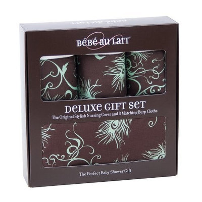 Bebe Au Lait Feeding Gift Set, Mint Chocolate (Discontinued by Manufacturer)