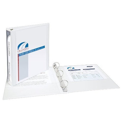 Avery Economy View Binder with 0.5 Inch Round Ring, White (5750)