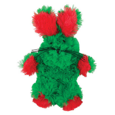KONGA Fuzzy Bunny Holiday Cat Toy