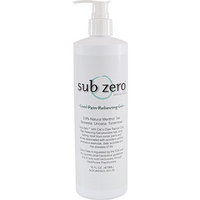 Sub zero LZ1665 Cool Pain Relieving Gel, Bottle with Pump, 16 oz, Clear
