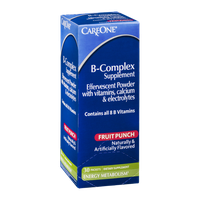 CareOne B-Complex Supplement Packets Fruit Punch - 30 CT