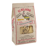 El Milagro Mexican Kitchen Style Tortilla Chips Sea Salt