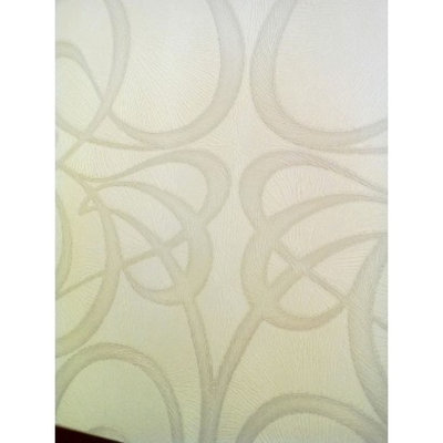 Graham & Brown Jazz Wallpaper - White/ Silver