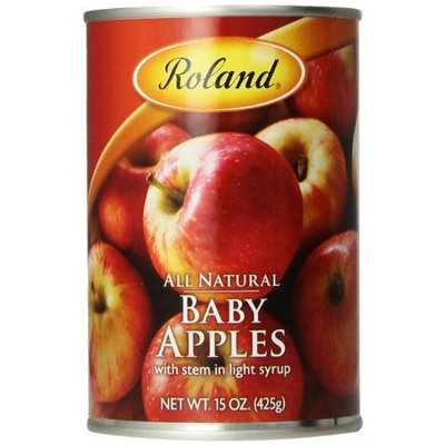 Roland Baby Apples In Light Syrup, 15-Ounce Cans (Pack of 12)