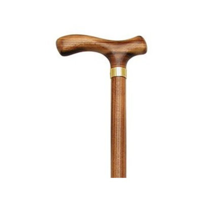 Harvy Men Fritz Cane Scorched Beechwood Comfort Handle -Affordable Gift! Item #DHAR-9761500