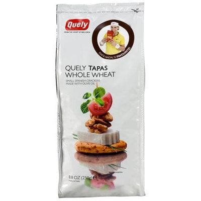 Quely Tapas Whole Wheat, 8.8-Ounce Bags (Pack of 3)