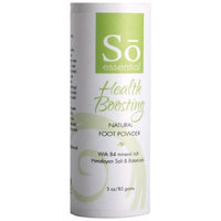 So Essential Health Boosting Natural Foot Powder, 2.6-Ounce