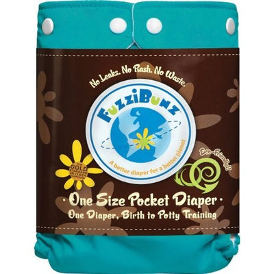 Fuzzibunz One Size Elite Cloth Diapers (Minky Cheetah (Limited))