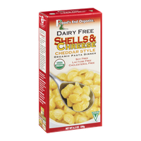 Road's End Organics Dairy Free Shells & Cheese Cheddar Style Organic Pasta Dinner