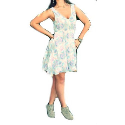 Free People Soft Pastel Print Dress is Daydream