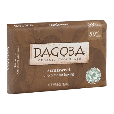 Dagoba Organic Chocolate Semisweet