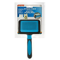 Four Paws Ultimate Touch Pro 2 in 1 Slicker with Shed N Blade