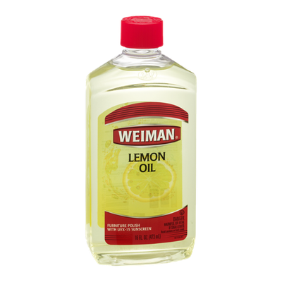 Weiman Lemon Oil Furniture Polish With UVX-15 Sunscreen