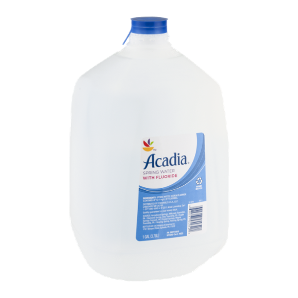 Acadia Spring Water with Fluoride Reviews 2019