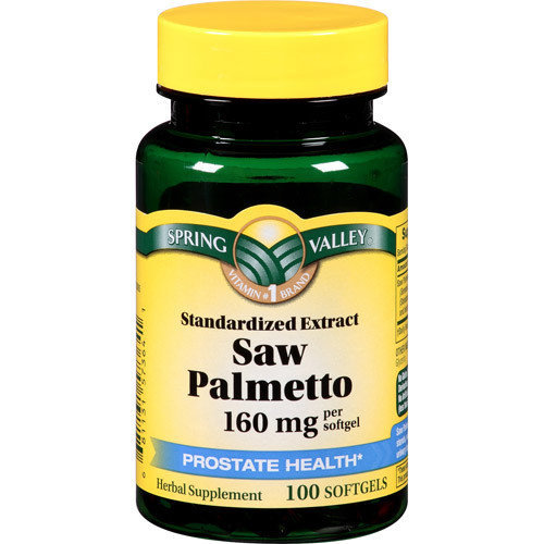 Spring Valley Standardized Extract Saw Palmetto Herbal Supplement