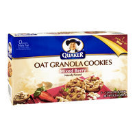 Quaker® Oat Granola Mixed Berry Cookies
