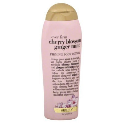 OGX® Ever Firm Cherry Blossom Ginger Mint, Firming Body Lotion