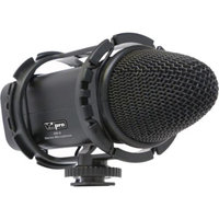 Vidpro XM-S Stereo Condenser Microphone with Fuzzy Windbuster