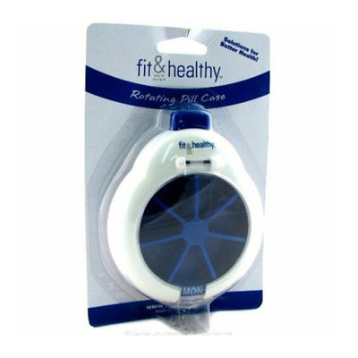 Fit and Healthy Rotating Pill Case PC 1 Case