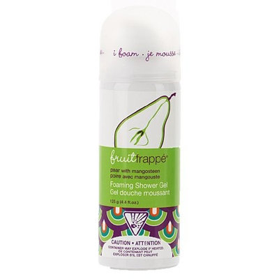 Upper Canada Soap Fruit Frappe Foaming Shower Gel, Pear with Mangosteen, 4.4-Ounce