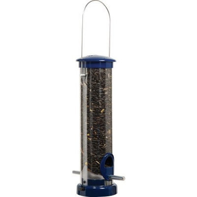Aspects 408 Quick-Clean Seed Tube Feeder, Small - Blue