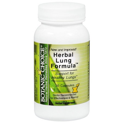 Botanic Choice Herbal Lung Formula Herbal Supplement Capsules