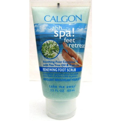 Calgon Ahh...spa! Foot Retreat - Renewing Foot Scrub - 3.5 Fl Oz/103 Ml