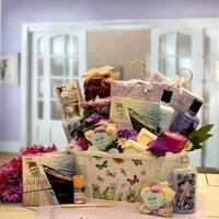 So Serene Spa Essentials Gift Basket with Book