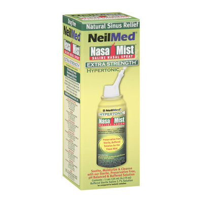 NeilMed NasaMist Extra Strength Hypertonic Saline Nasal Spray