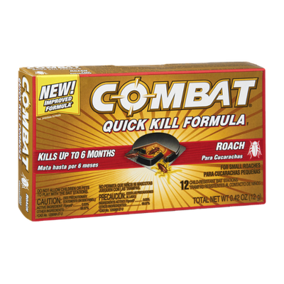 Combat Quick Kill Formula Small Roach Bait Stations - 12 CT