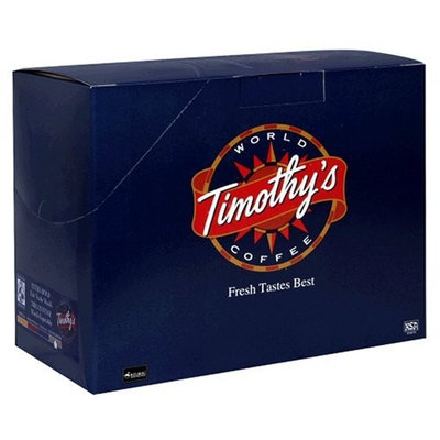 Timothy's World Coffee, Nicaraguan, Fair Trade, K-Cup Portion Pack for Keurig K-Cup Brewers, 24-Count (Pack of 2)