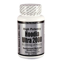 Hoodia Ultra 2000 Time Release HIGH POTENCY 60,000 mg of Hoodia per bottle