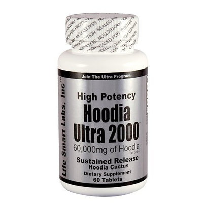 Hoodia Ultra 2000 Time Release HIGH POTENCY 60,000 mg of Hoodia per bottle
