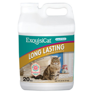 ExquisiCatA Long Lasting Clumping Scoop Cat Litter