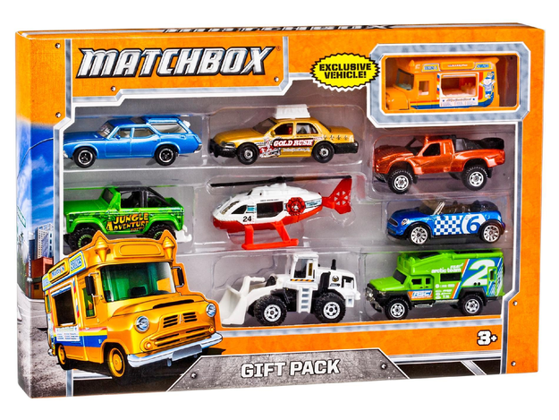 Mattel, Inc. Matchbox 9-Car Gift Pack (Styles May Vary)