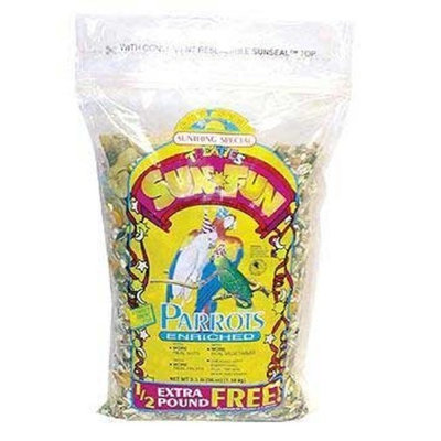 Original Equipment Manufacturer Sunseed Sun Fun Parrot Food 3.5lb