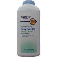 Equate Aloe Vera & Vitamin E Baby Powder, 15 oz