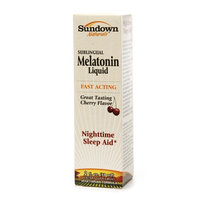 Sundown Naturals Sublingual Melatonin Liquid