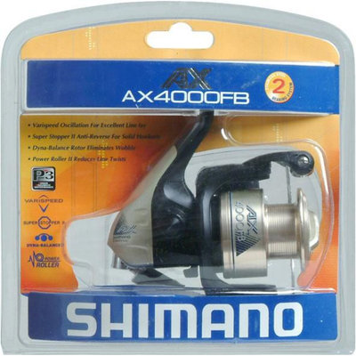 Shimano American Corporation SHIMANO AMERICAN CORPORATION AX 4000 Front Spin Reel - SHIMANO AMERICAN CORPORATION