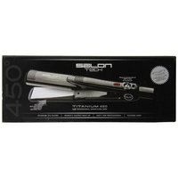 Salon Tech Pfip150 Professional Hairstyling Iron, Titanium 450, 1.5-Inches