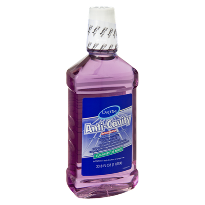 CareOne Anti-Cavity Eucalyptus Mint Mouthwash