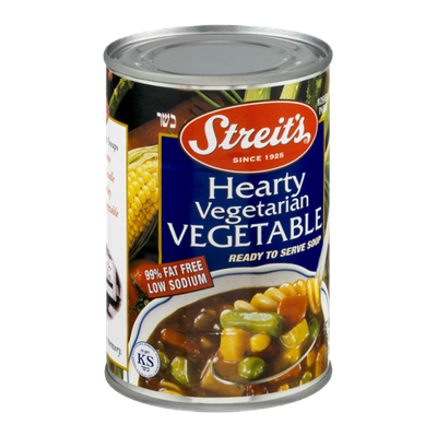 Streit's Hearty Vegetarian Low Sodium Vegetable Soup