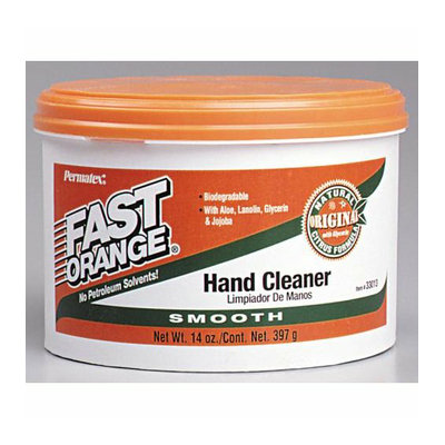 Permatex 33013 14 Oz Fast Orange Hand Cleaner Smooth Cream