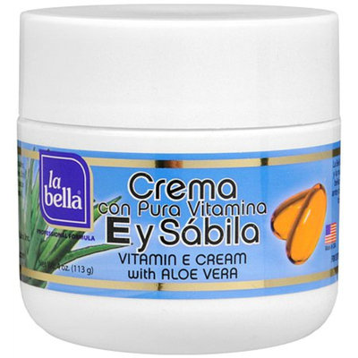 La Bella Vitamin E Cream with Aloe Vera
