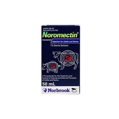 Norbrooke Labs 01-1049/001-11076 Noromectin Injection 50 Milliliter