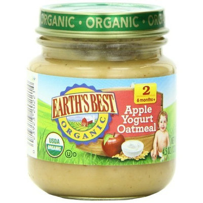 Earth's Best Organic® Apple Yogurt Oatmeal Baby Food