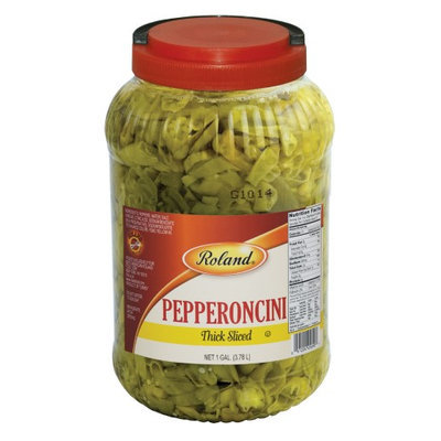 KeHe Distributors 79130 ROLAND PEPPERONCINI SLCD THICK - Pack of 4 - 1 GA