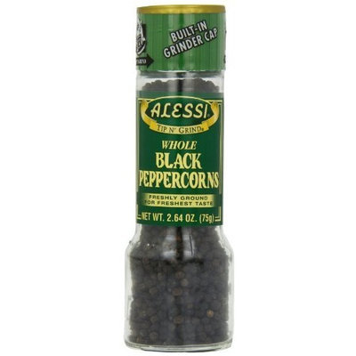 Alessi Black Peppercorn Grinder, 2.64-Ounce (Pack of 6)