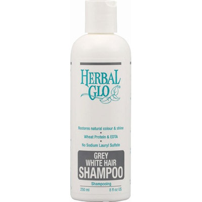 Herbal Glo Grey White Hair Shampoo 8 fl oz