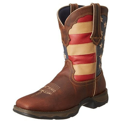 Durango Lady Rebel 10 Inch Flag RD4414 Western Boot